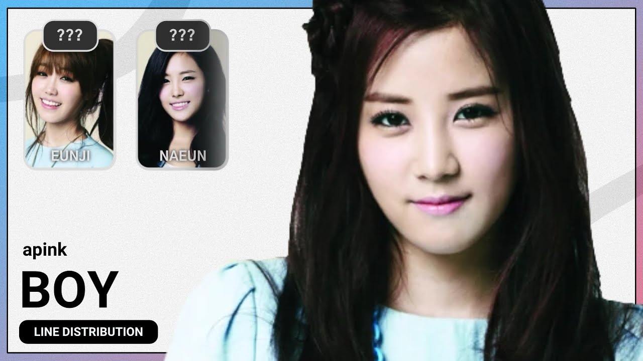 BOY - APINK 에이핑크 | Line Distribution [Request] - YouTube
