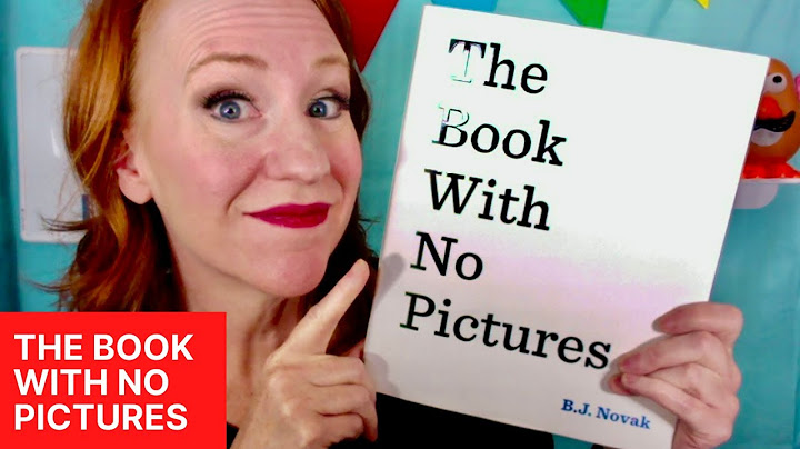 The book with no pictures barnes and noble