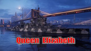 Path To The Vanguard! Queen Elizabeth (World of Warships Legends Xbox Series X) 4k