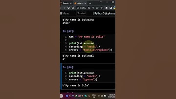 encode string method in python english #python #shorts