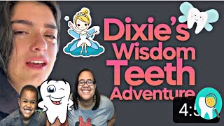 Dixie D'Amelio's Wisdom Teeth Adventure (Funny Video) Reaction Video #dixiedamelio #teeth 3adventure