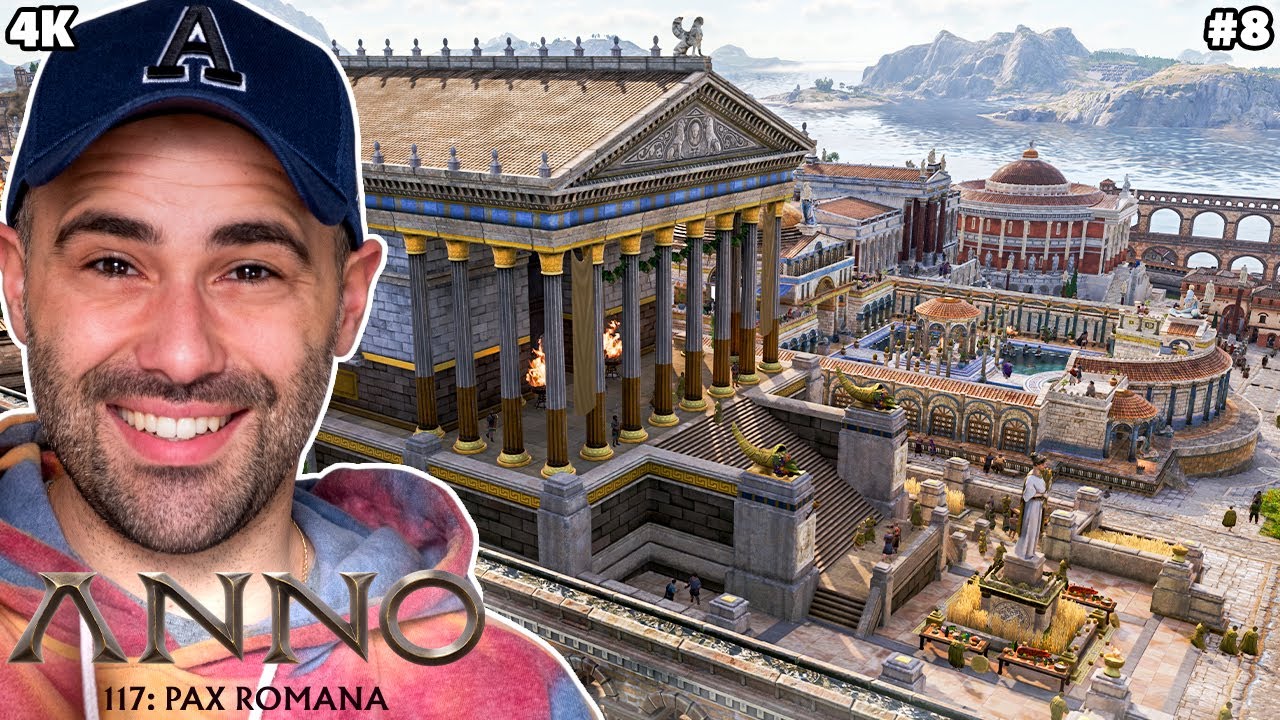 ¡AMPLIAMOS ALBION con RESIDENTES ROMANIZADOS en Anno 117: Pax Romana! 🏛️ Ep. 8 | Gameplay en español