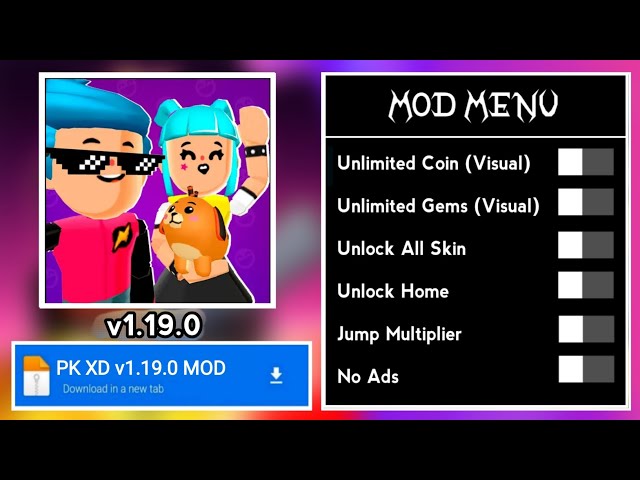 PK XD MOD APK V1.38.2 (Unlimited Money/ Gems/ Menu/ Jump) - Apk Zalmi