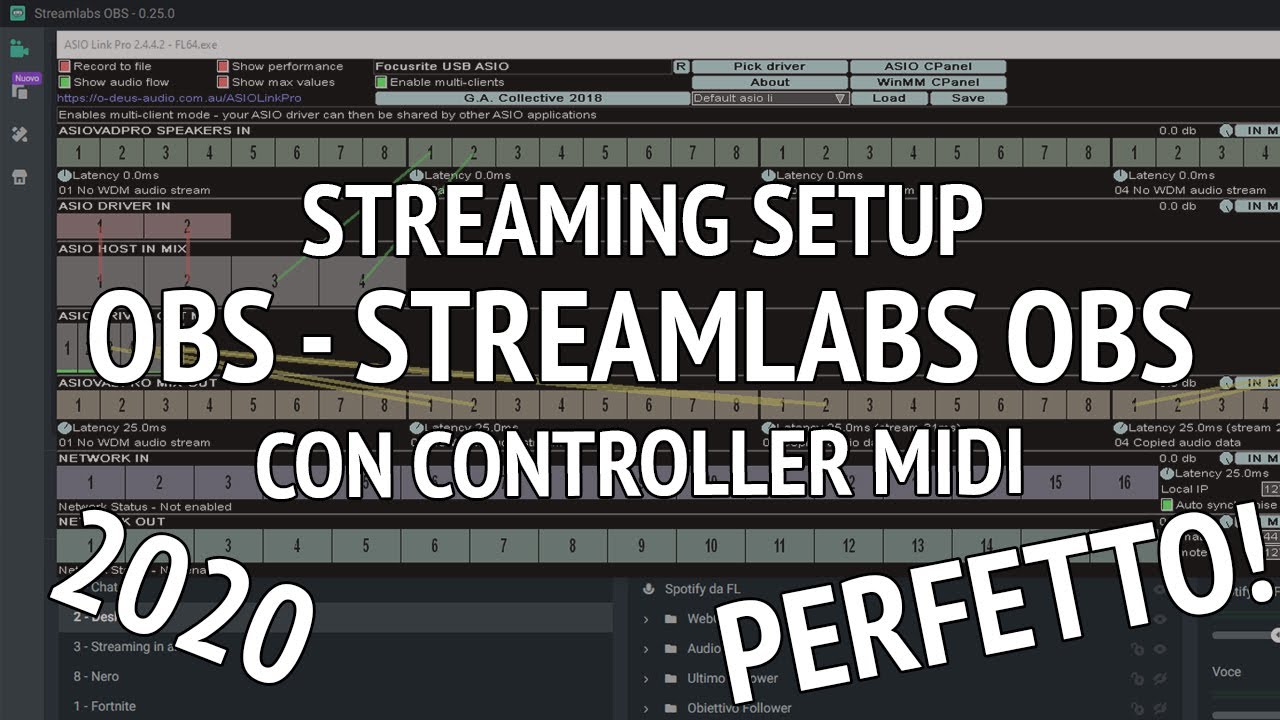 Streamlabs Obs Example Setup Streaming Setup avanzato PERFETTO (NO LAG) per OBS / StreamLabs OBS ...