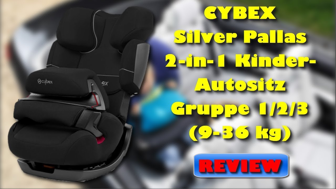 CYBEX Silver 2 in 1 Kinder Autositz Pallas, Gruppe 1/2/3 9 bis - 36 kg ...