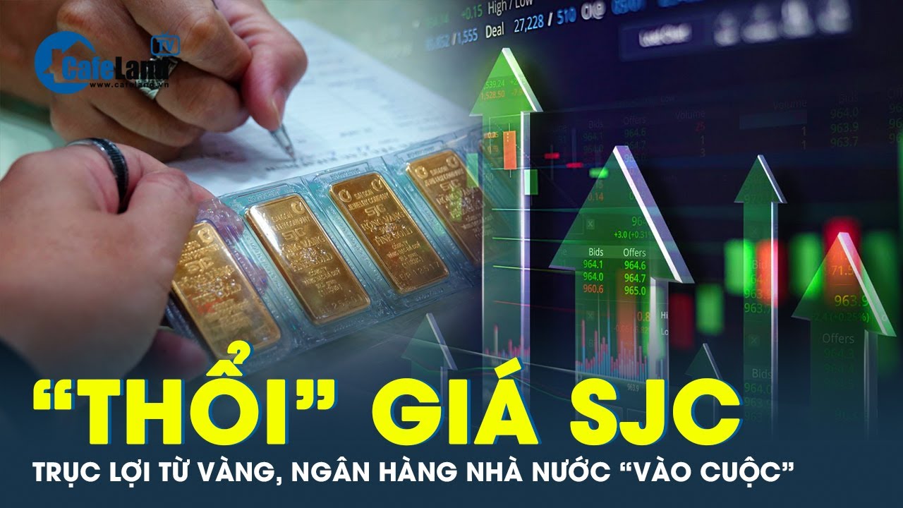 Outline Video Đẩy giá hưởng lợi từ vàng SJC, Ngân hàng Nhà nước kiên quyết xử lý vi phạm | CafeLand