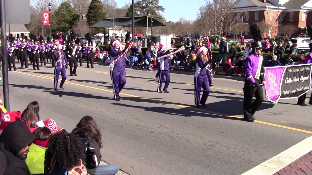 Holly Springs Golden Hawks Regiment performing in the 2016 Holly
