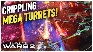 they were PARALYZED from our Mega Turrets! Halo Wars 2