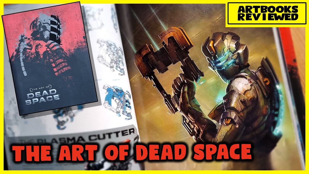 洋書 THE ART OF DEAD SPACE The Art of Dead Space (book flip) - YouTube