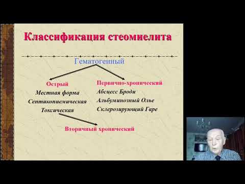 Общая хирургия. Остеомиелит и Сепсис