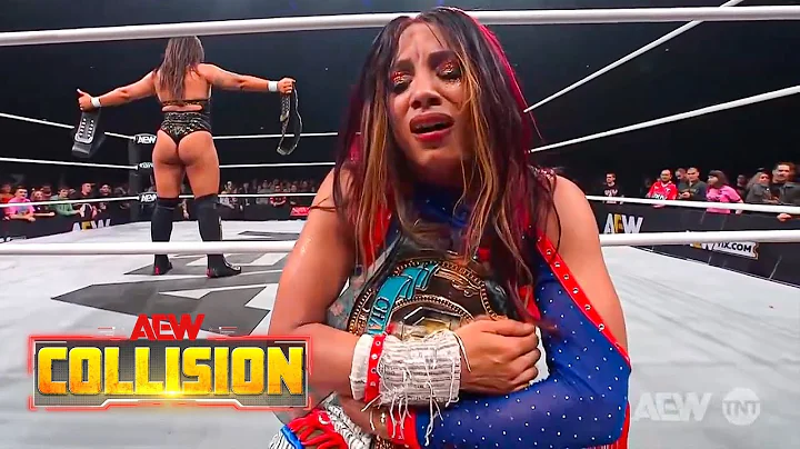 NEW Champion Crowned | Alex Windsor Defeats Mercedes Moné at AEW Collision