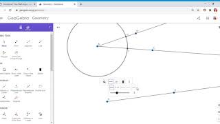 Constructing a Congruent Angle with a Given Angle