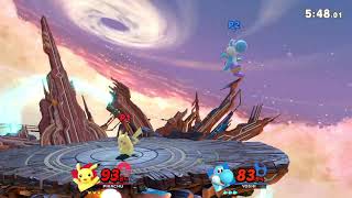 Tjolt Pikachu Vs Spongmario Yoshi