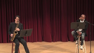 Voice, Tenor Sax, Live Concatenative Synthesis - The Old Days