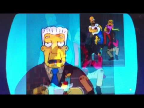 Oh yeah, Come here a minute - The Simpsons