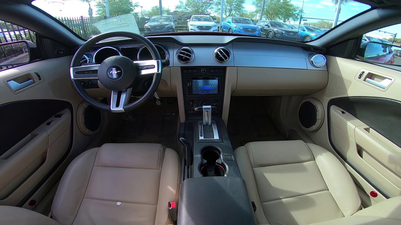 2008 Ford Mustang Interior