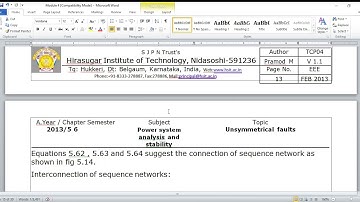Prasanna   PSA1   Module4   LLG fault with fault impedance