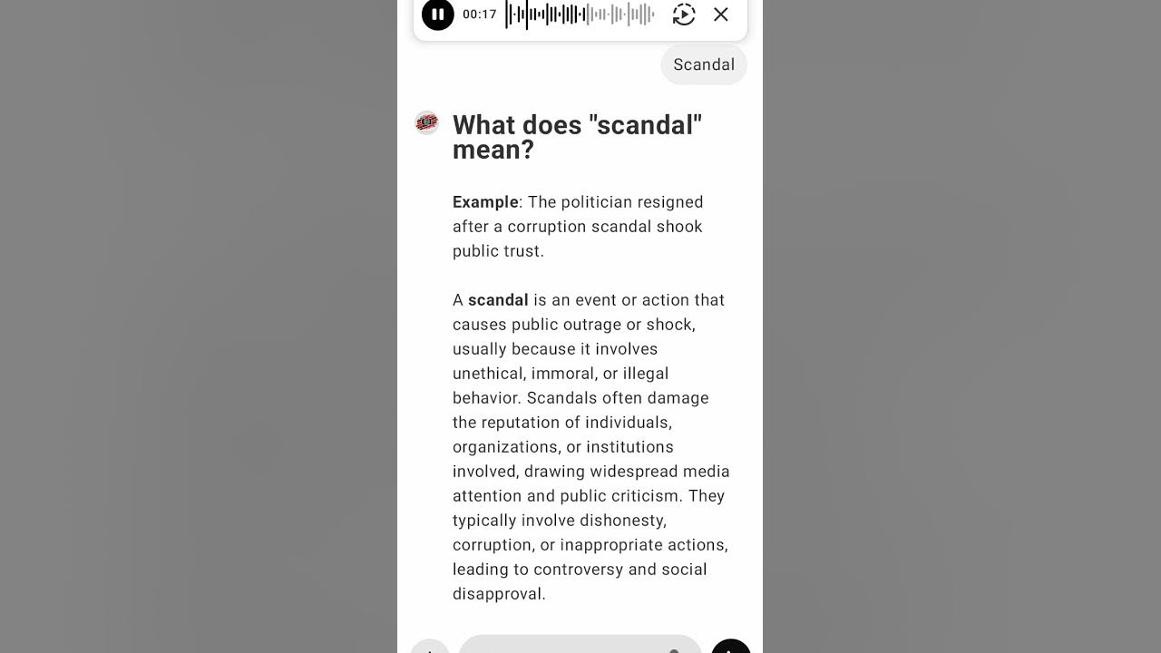 What Does scandal Mean YouTube what-does-scandal-mean-youtube