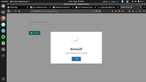 Demo - Twitter Post API