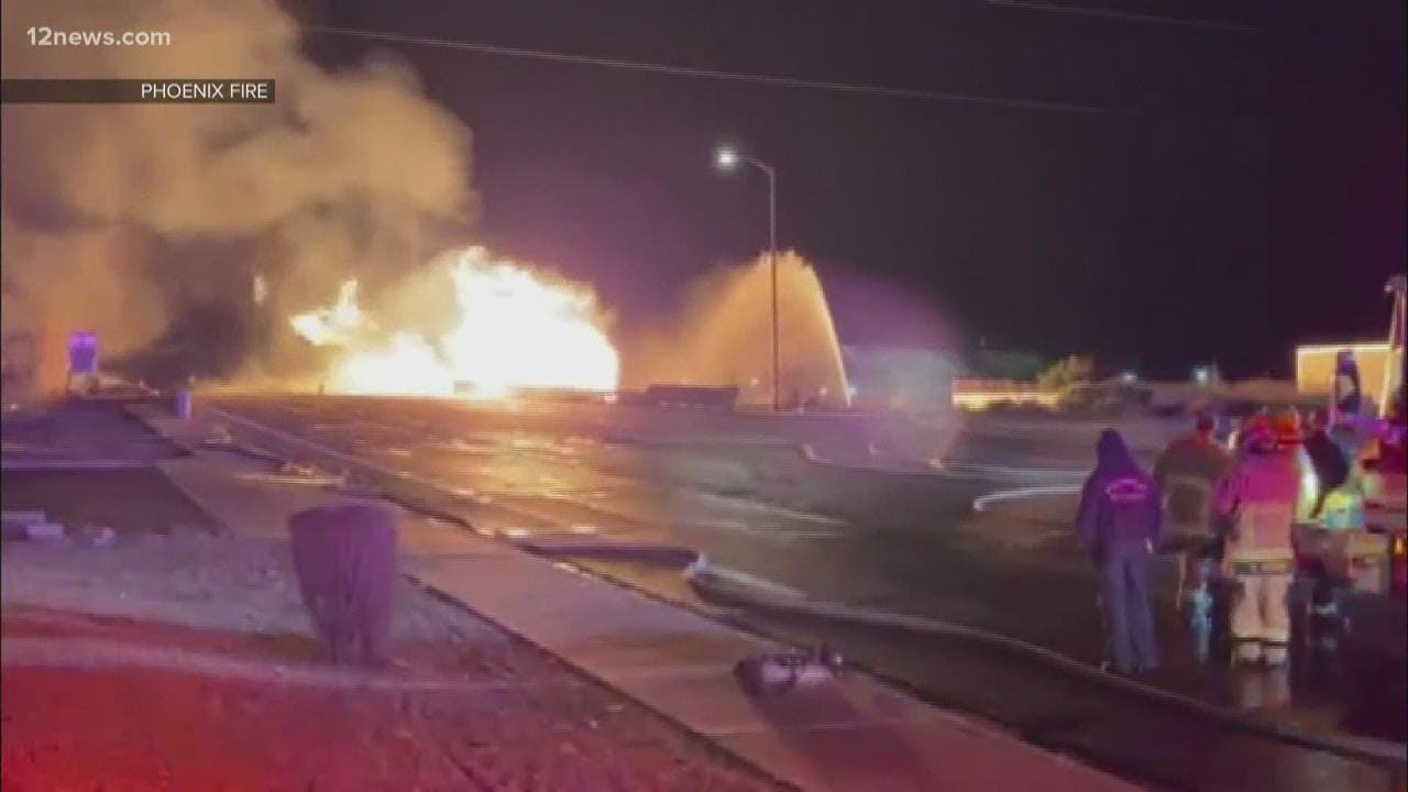 Investigation into Phoenix gas line fire underway