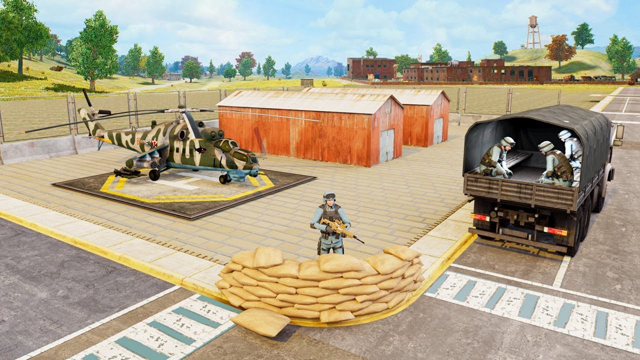 ARMY MACHINE TRANSPORTER TRUCK - Play without download!