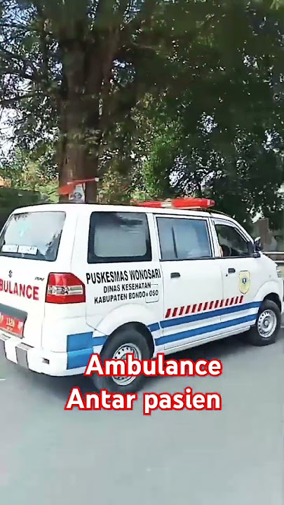 Ambulance antar pasien #ambulance #darurat