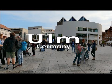 Ulm Germany travel guide / virtual tour / walk in the city / walking tour.