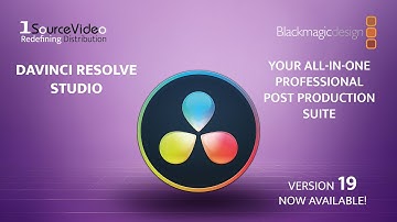 DaVinci Resolve 19: The Ultimate Post Production Software for Editing, Color Grading, & VFX