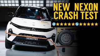 New Tata nexon 5 star rated | New tata nexon facelift crash test done | Nexon 2024 crash test