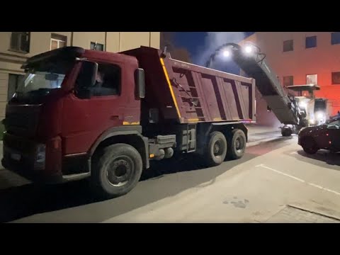 Как заасфальтировать парковку и никому не помешать? Асфальтирование парковки ТЦ 580м2. Май 2022.