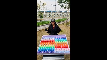 Puzzle sort ball level medium smooth colors game play