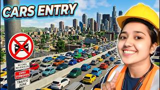 No Car City Mein Cars Kaise Ghus Gayi? 😱 | Cities Skylines 2