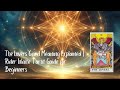 The Lovers Card Meaning Explained for Beginners #Tarot #TheLovers #TarotForBeginners