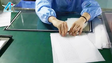 Capacitive Touch Screen Production #workshops #tp #tft #display #lcd #oled