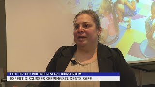 School safety expert gives presentation at Kent ISD
