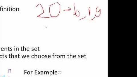 Factorials, Combinations and The Binomial Theorem