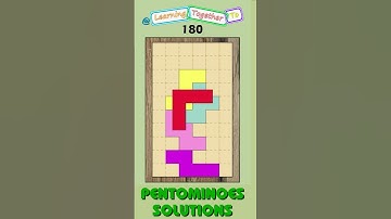 Not an image. #180 (Solution SETUP) Pentominoes Math Puzzle #mathchallenge #Shorts #puzzlegame