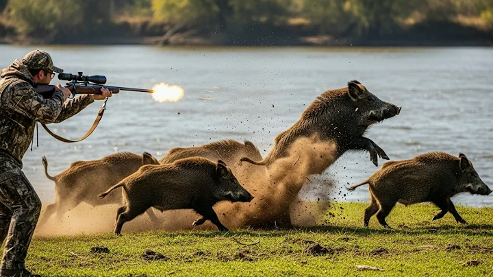The Boar War Begins | Giant Hogs Invade Farmlands and Hunters Fight for Survival