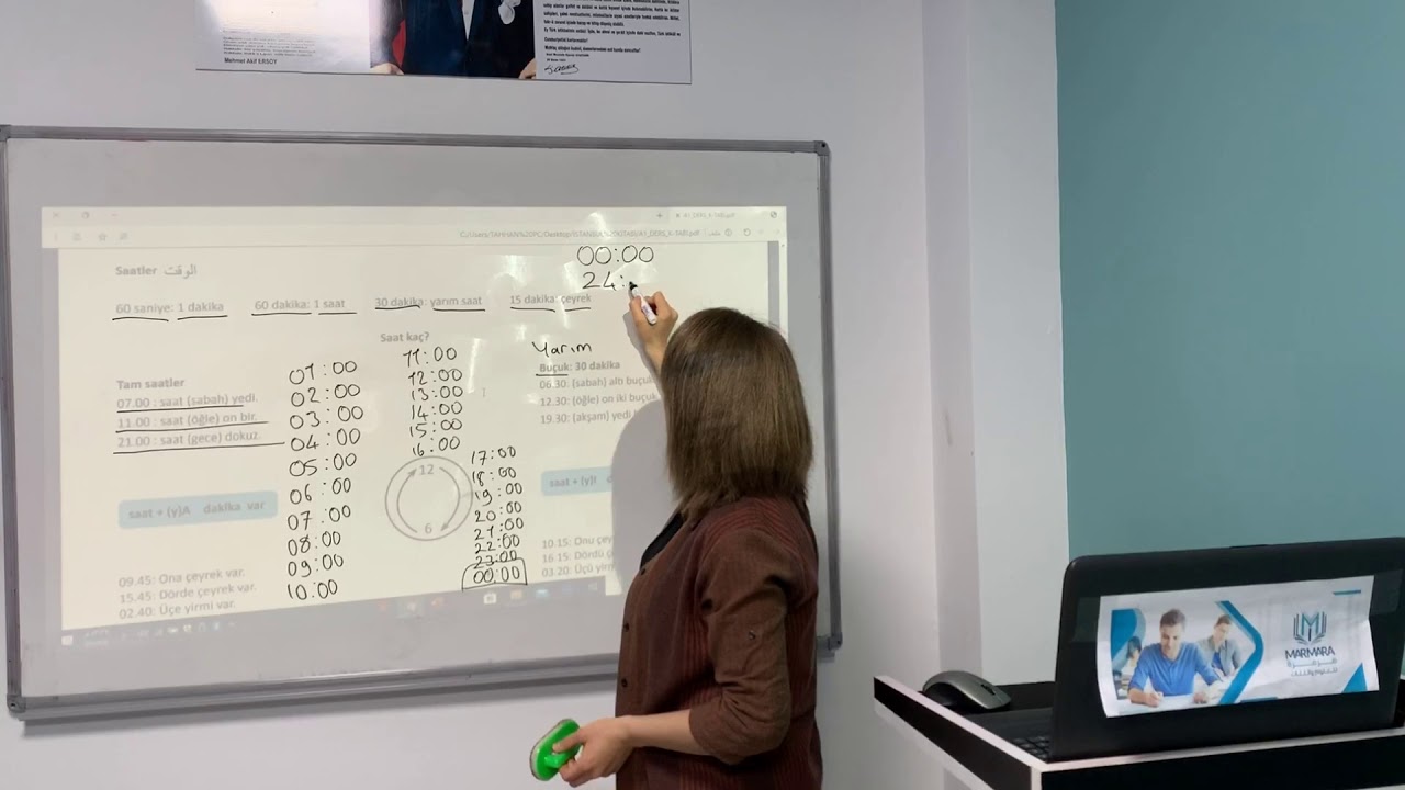 تعلم اللغة التركية || المستوى الأول A1 || الوحدة الخامسة / الجزء الأول