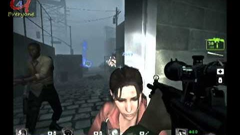 Left 4 Dead 2 - (Expert Mode Walkthrough) The Sacrifice 3 - Port.avi
