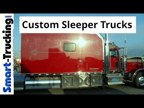 Custom Bunk Super Sleeper Trucks Collection Youtube
