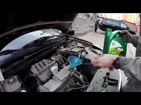 Первая замена масла Датсун Он-До // Datsun On Do oil change