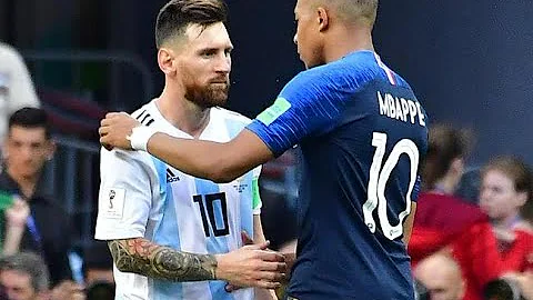 世界杯后，梅西安慰姆巴佩，Messi comforts Mbappe after World Cup - 天天要闻