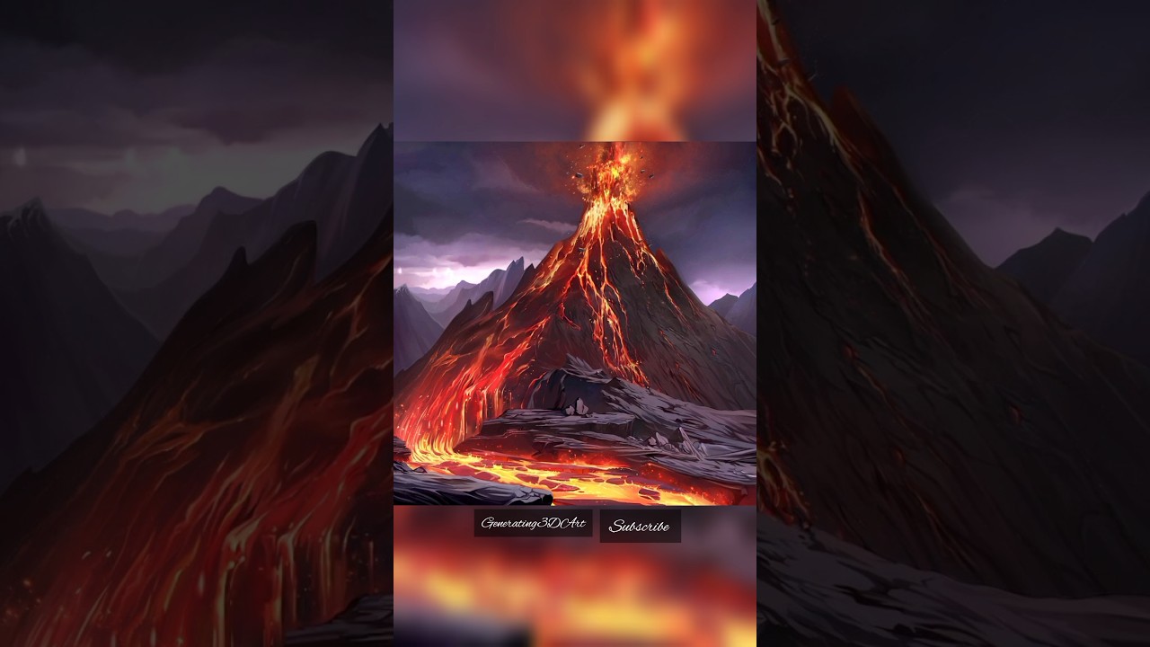 🌋 “When a Volcano Comes Alive!”|