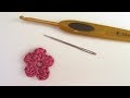 Super Quick Mini Crochet Flower