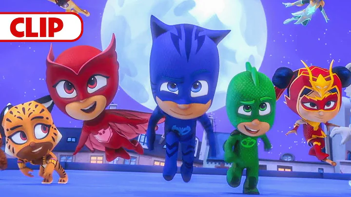 PJ Masks Power Heroes | Theme Song 🎶 | Music Video | @disneyjr