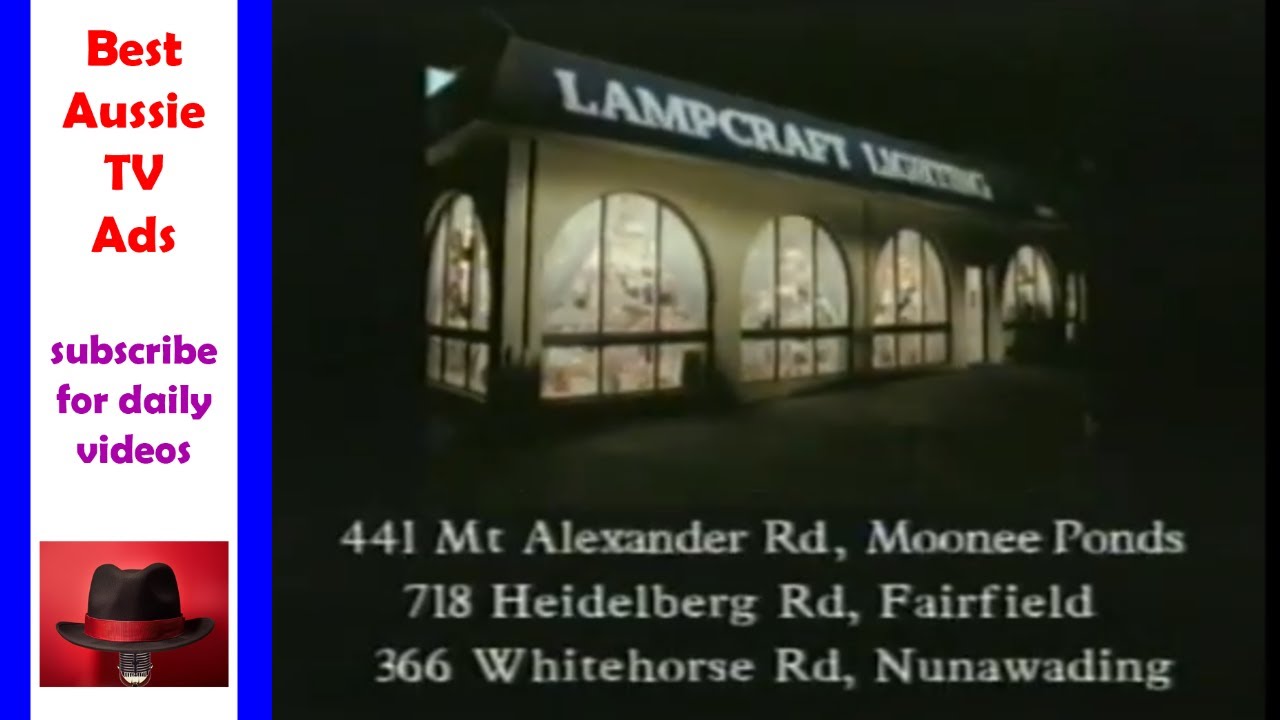 Lampcraft Lighting [1989] - Лучший архив австралийской телевизионной рекламы