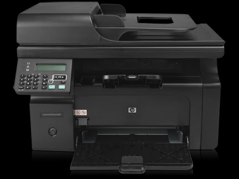 Hp Laserjet Pro M1212nf Multifunction Printer Youtube