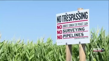Two bills aimed at protecting landowners from over-intrusion by carbon pipeline builders died tod...