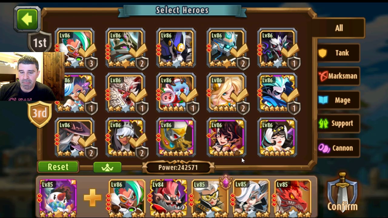 Magic rush heroes tier list